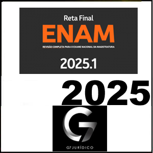 Rateio Reta Final Enam I 2025.1 – G7 Jurídico