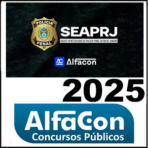 Rateio SEAP-RJ – Polícia Penal 2024 Pós-Edital - (Inspetor de Polícia Penal) - Alfacon