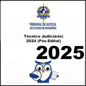 Rateio TJ-RO (Técnico Judiciário) Pacote Completo - 2024 (Pós-Edital) - Estratégia