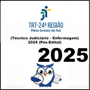 Rateio TRT-MS 24ª Região (Técnico Judiciário - Apoio Especializado - Enfermagem do Trabalho) - 2024 (Pós-Edital) - Estratégia