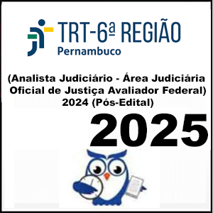 Rateio TRT-PE 6ª Região (Analista Judiciário - Área Judiciária - Oficial de Justiça Avaliador Federal) 2024 (Pós-Edital) - Estratégia