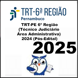 Rateio TRT-PE 6ª Região (Técnico Judiciário - Área Administrativa) 2024 (Pós-Edital) – Estratégia