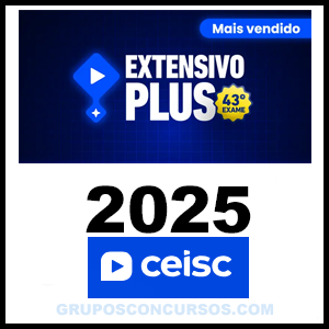 Rateio 1ª Fase OAB 43 – Extensivo Plus 2025 – Ceisc