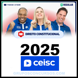 Rateio OAB 42 – Direito Constitucional – 2ª Fase Repescagem e Regular 2025 – Ceisc