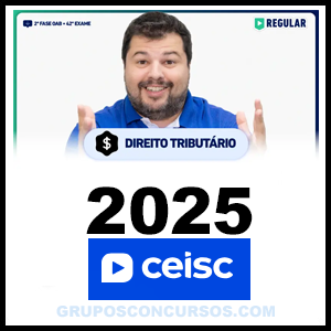 Rateio OAB 42 – Direito Tributário – 2ª Fase Repescagem e Regular 2025 – Ceisc