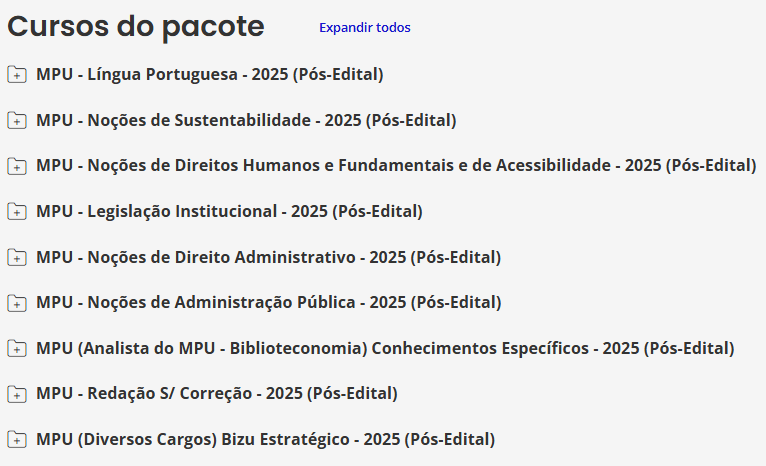 Analista do MPU - Biblioteconomia