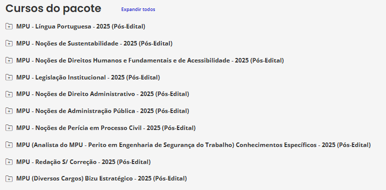 Analista do MPU - Perito em Engenharia de Segurança do Trabalho