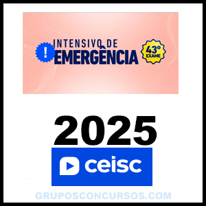 Rateio 1ª Fase | 43º Exame | Intensivo de Emergência 2025 - CEISC