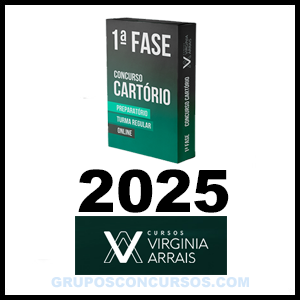 Rateio 1ª Fase do Concurso de Cartório 2025 | NORMATIVA NACIONAL - Virginia Arrais