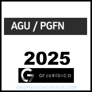 Rateio AGU - PFN - 2025 - G7 Jurídico