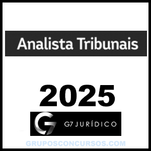 Rateio Analista - Tribunais - 2025 - G7 Jurídico