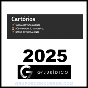 Rateio Cartórios 2025 - G7 Jurídico