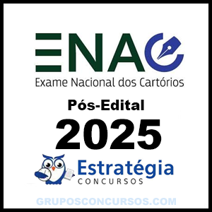 Rateio I ENAC - Pacote Teórico - 2025 (Pós-Edital) - Estratégia