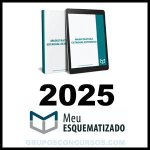 Rateio MAGISTRATURA ESTADUAL GERAL (EXTENSIVO 2025) - Meu Esquematizado