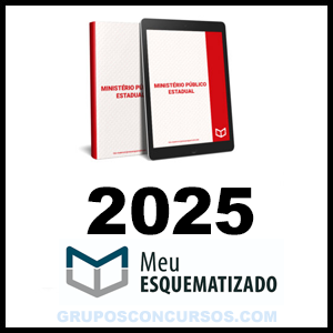 Rateio MINISTÉRIO PÚBLICO ESTADUAL GERAL (EXTENSIVO 2025) - Meu Esquematizado