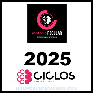 Rateio Método Regular - Carreiras Jurídicas 2025 – FUC com cronograma – Ciclos