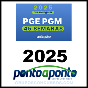 Rateio Novo PGE-PGM 2025 – Procuradorias – 45 Semanas 2025 – Ponto a Ponto