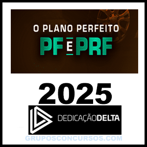 Rateio O PLANO PERFEITO PF E PRF 2025 - Dedicação Delta