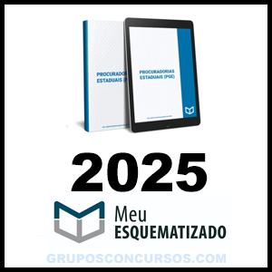 Rateio PROCURADORIAS ESTADUAIS (PGE-GERAL EXTENSIVO 2025) - Meu Esquematizado