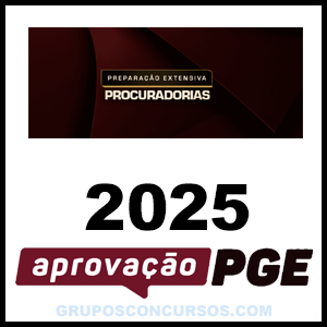 Rateio Preparação Extensiva Procuradorias 2025 - Aprovação PGE