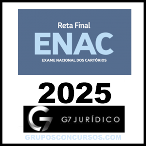 Rateio Reta Final - ENAC 2025 - G7 Jurídico