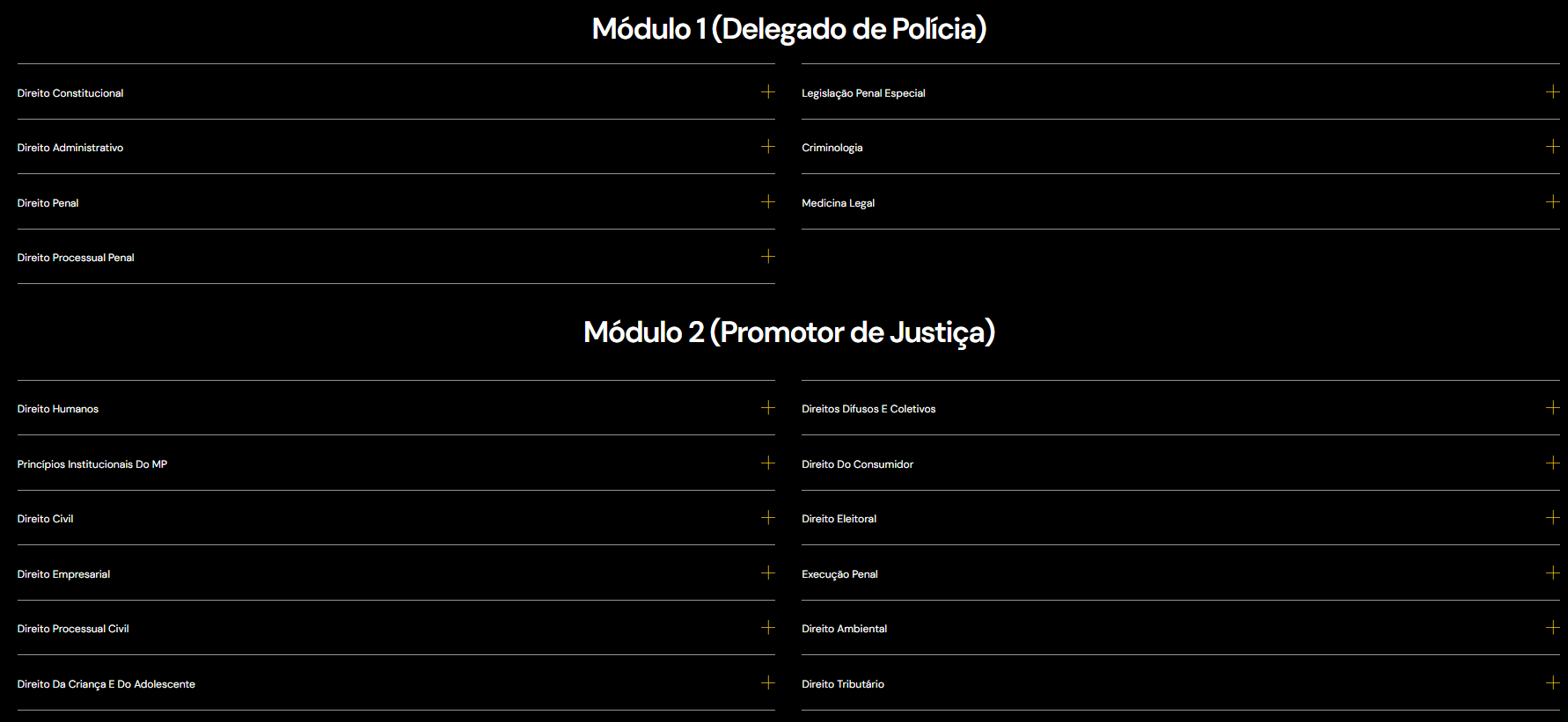 Preparação MP e Delegado