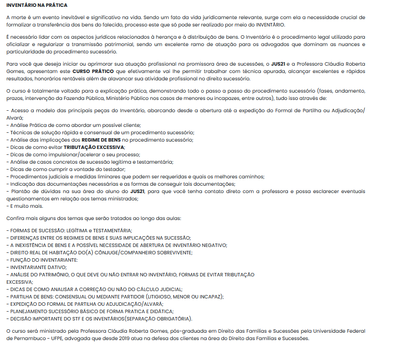Inventario na pratica info