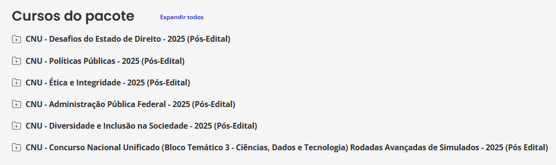 Info Rateio CNU 2025 Pós-Edital – (Bloco Temático 3 - Ciências, Dados e Tecnologia) – Estratégia
