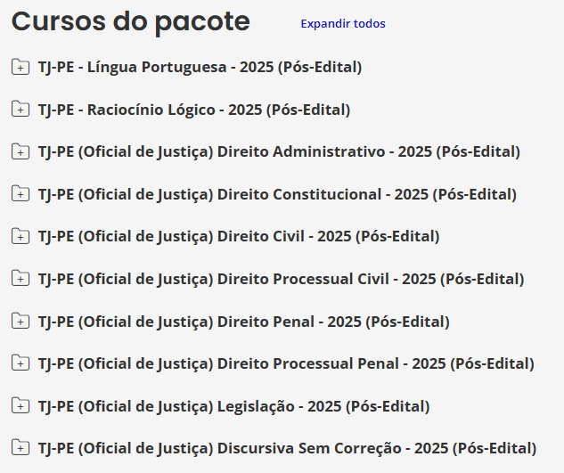 Info oficial de justiça