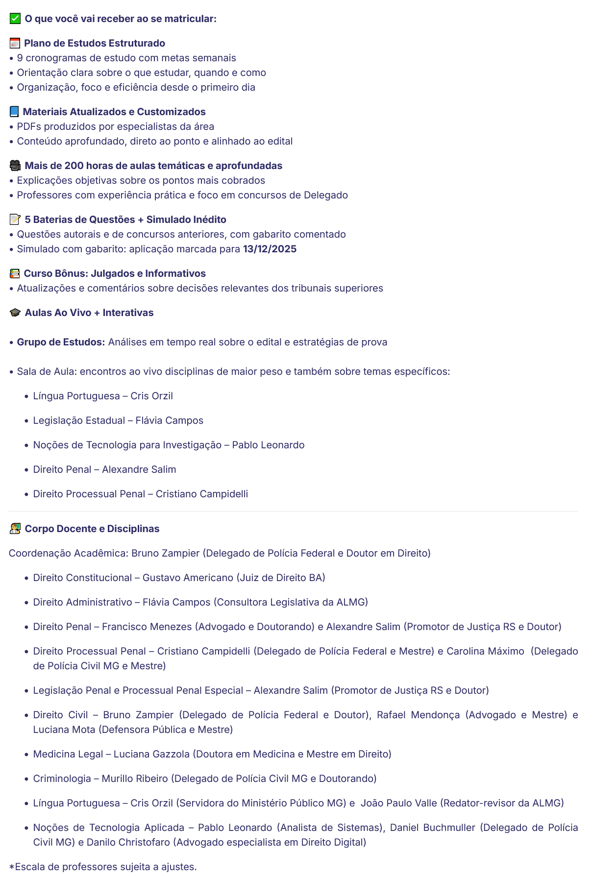 Informações Rateio Delegado de Polícia Civil Rio Grande do Sul 2025 (Pós-Edital) Supremo