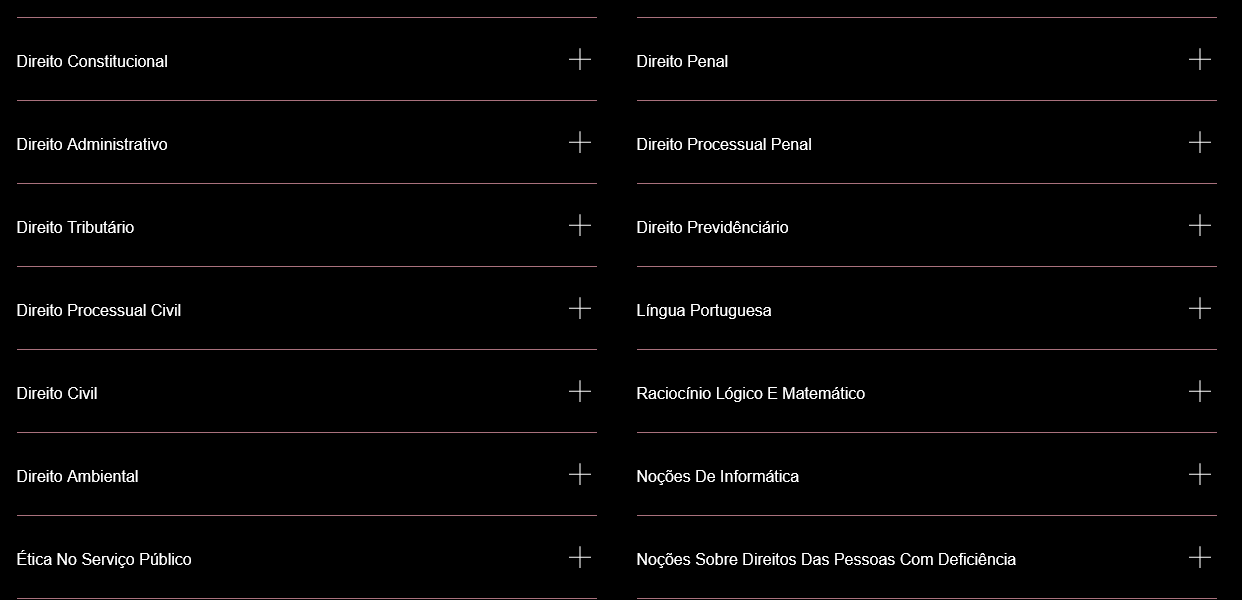 Informações Rateio Preparação Extensiva 2025/2026 (Analista Judiciário – Área Jurídica) Aprovação PGE