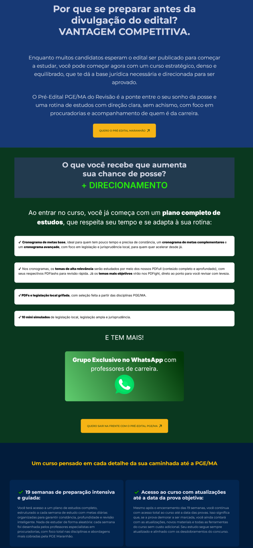 Informações Rateio PGE MA Procurador (2026) Revisão PGE