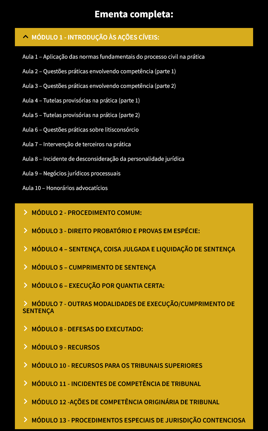 Informações Rateio EPPC (2026) Escola Prática de Processo Civil