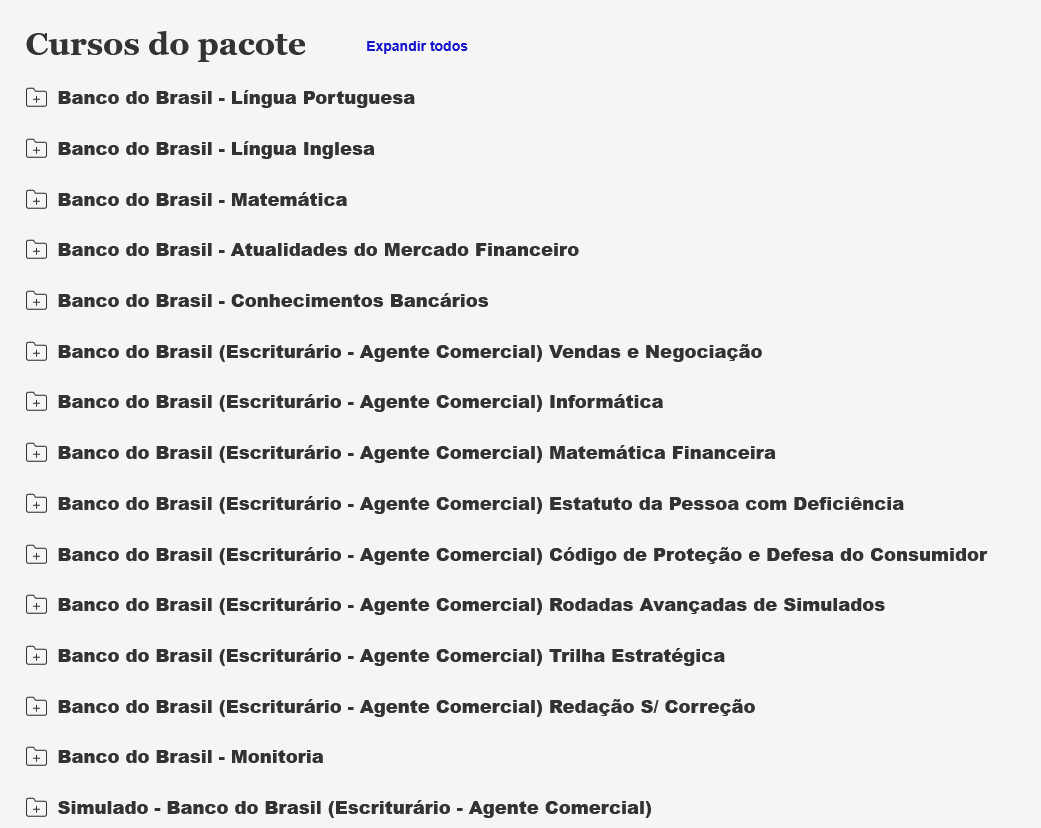 Rateio Banco do Brasil 2026 Pré-Edital (Agente Comercial) Estratégia